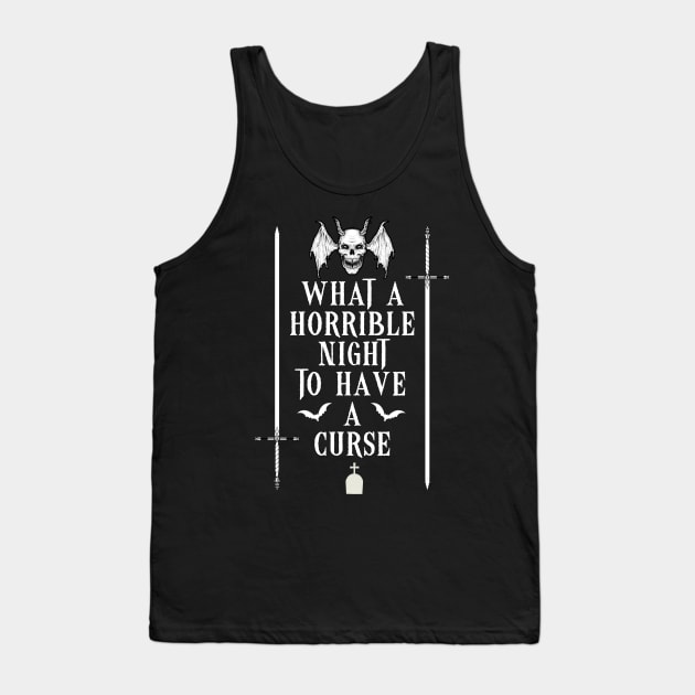 What a horrible night design 2 Tank Top by DeathAnarchy